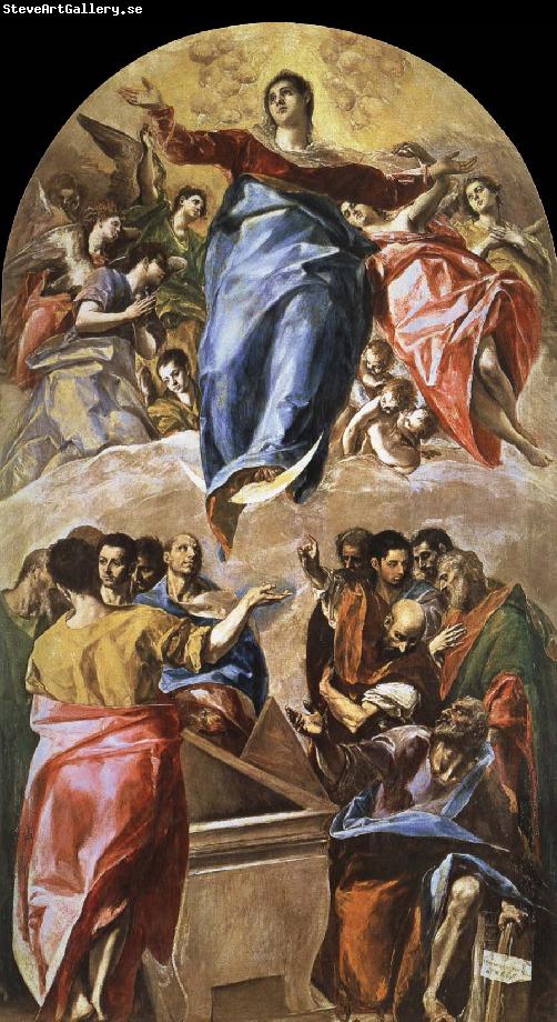 El Greco The Assumption of the Virgin